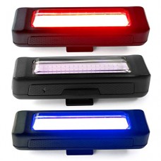 Bike Light By Dino Technologies - USB Rechargeable - Rear Bike Light With Flashing Red Or Blue Colors For Added Safety - Universal Fit For All Bicycles - Weatherproof - Rear Bike Light - B06ZYRGZY2